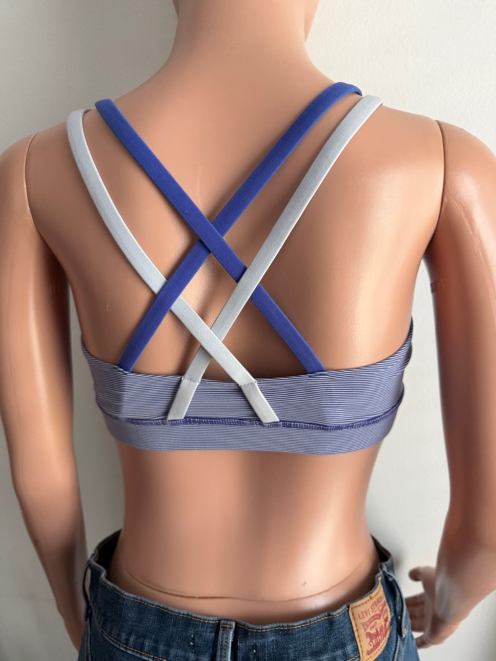 lululemon athletica Lilac Scoop Ribbed Sports Bra - Picture 4 of 5